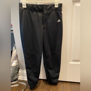 Adidas Womens Large Black Softball Pants